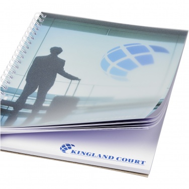 Logo trade corporate gifts picture of: Desk-Mate® wire-o A5 notebook PP cover