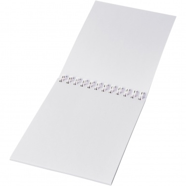 Logo trade promotional item photo of: Desk-Mate® spiral A6 notebook