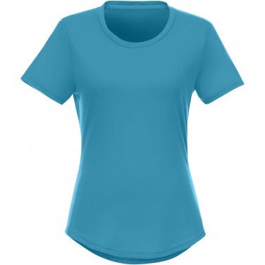 Logo trade promotional giveaways picture of: Jade short sleeve women's GRS recycled t-shirt
