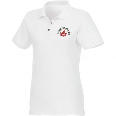Logo trade promotional items picture of: Beryl short sleeve women's organic recycled polo