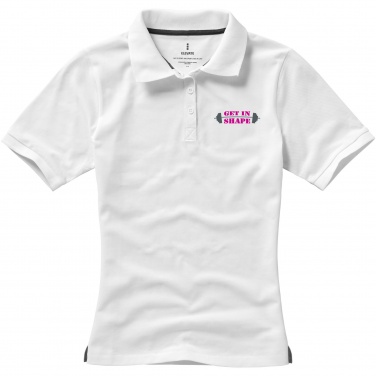 Logo trade promotional gifts image of: Calgary short sleeve women's polo