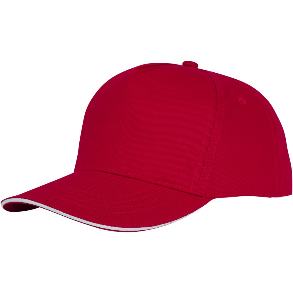 Logotrade advertising products photo of: Ceto 5 panel sandwich cap