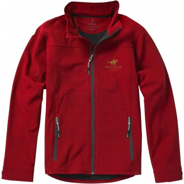 Logo trade promotional giveaways image of: Langley men's softshell jacket