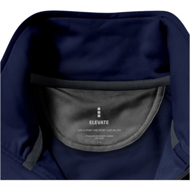 Logo trade promotional products image of: Mani men's performance full zip fleece jacket