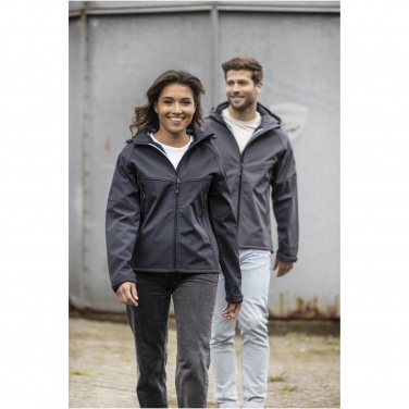 Logo trade promotional items image of: Coltan women’s GRS recycled softshell jacket