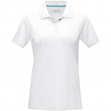 Logo trade promotional products picture of: Graphite short sleeve women’s organic polo