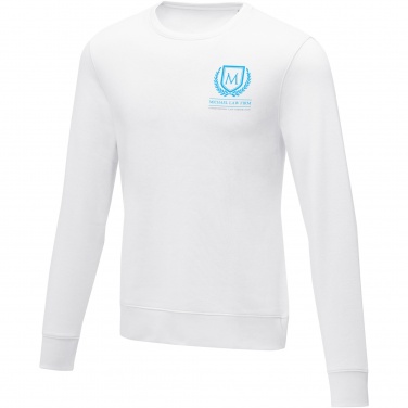 Logo trade promotional merchandise image of: Zenon men’s crewneck sweater