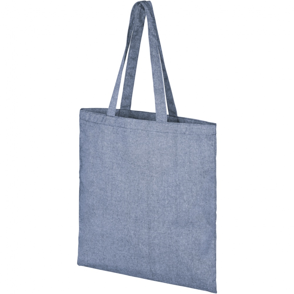 Logo trade promotional item photo of: Pheebs 210 g/m² recycled tote bag 7L