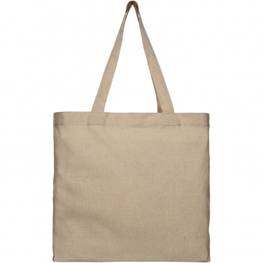 Logo trade promotional products picture of: Pheebs 210 g/m² recycled gusset tote bag 13L