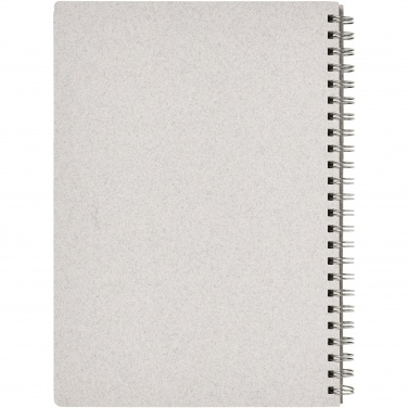 Logotrade promotional product image of: Bianco A5 size wire-o notebook