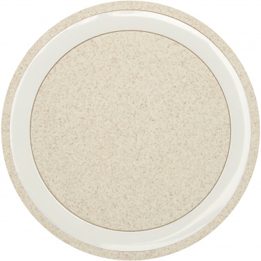 Logo trade corporate gift photo of: Naka 5W wheat straw wireless charging pad