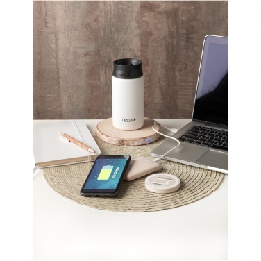 Logotrade advertising products photo of: Naka 5W wheat straw wireless charging pad