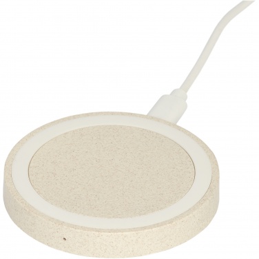 Logotrade promotional giveaway picture of: Naka 5W wheat straw wireless charging pad