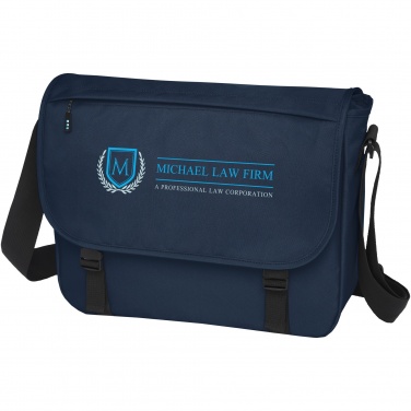 Logo trade corporate gift photo of: Baikal GRS RPET 15" laptop bag 12L