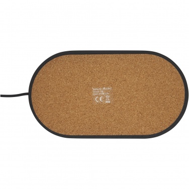 Logo trade promotional merchandise picture of: Klip 5W wireless charging desk organizer