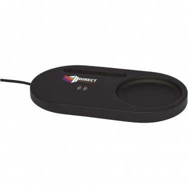 Logo trade promotional giveaway photo of: Klip 5W wireless charging desk organizer