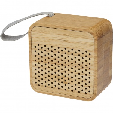 Logo trade promotional gift photo of: Arcana bamboo Bluetooth® speaker
