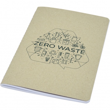 Logo trade corporate gifts image of: Gianna recycled cardboard notebook