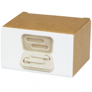 Logotrade advertising products photo of: Nantai wheat straw True Wireless earbuds