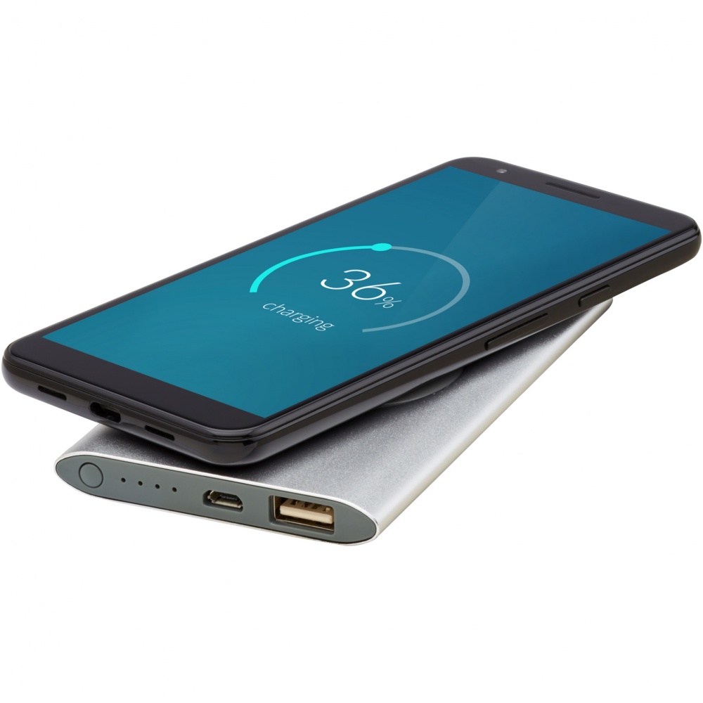Logotrade promotional product picture of: Juice 4000mAh wireless power bank 