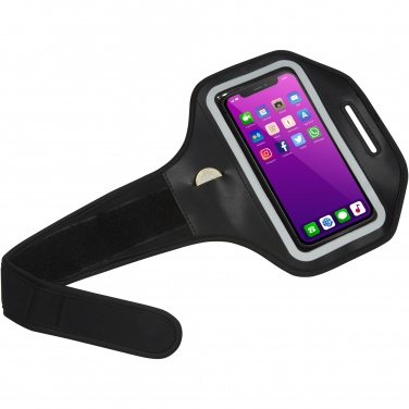 Logotrade promotional items photo of: Haile reflective smartphone bracelet with transparent cover