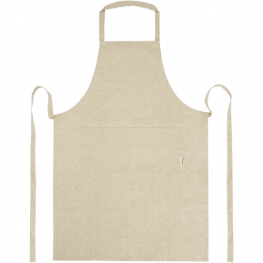 Logo trade business gifts image of: Pheebs 200 g/m² recycled cotton apron