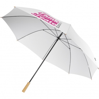 Logo trade advertising products picture of: Romee 30'' windproof recycled PET golf umbrella