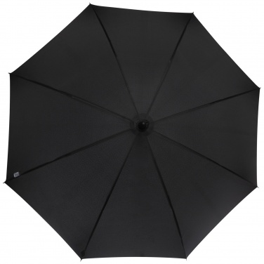 Logo trade promotional products picture of: Fontana 23" auto open umbrella with carbon look and crooked handle