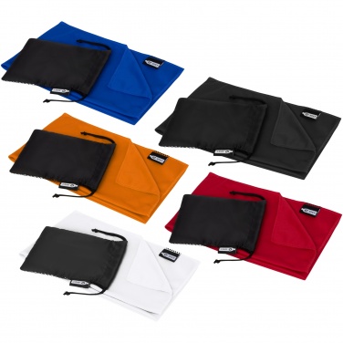 Logo trade promotional products image of: Raquel cooling towel made from recycled PET 80x30 cm