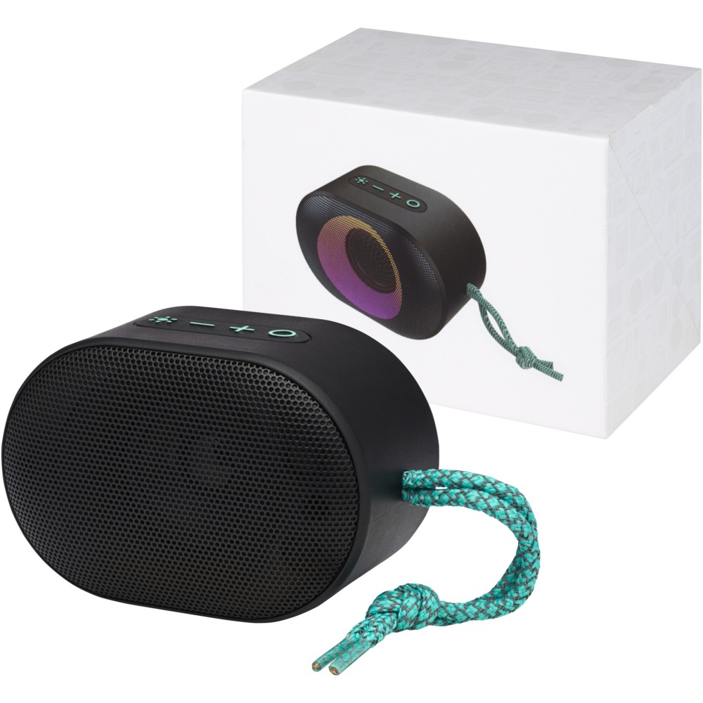 Logo trade business gifts image of: Move IPX6 outdoor speaker with RGB mood light