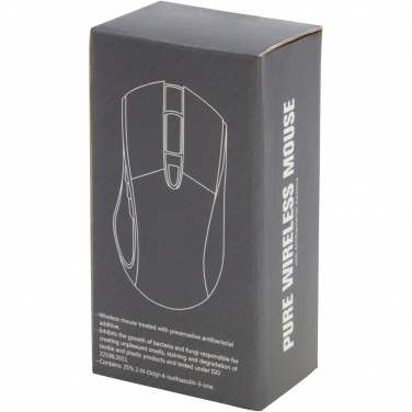 Logotrade corporate gift image of: Pure wireless mouse with antibacterial additive