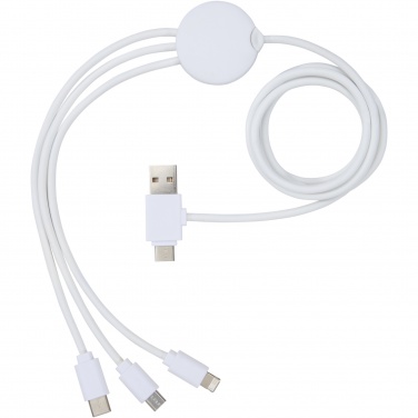 Logotrade promotional gift image of: Pure 5-in-1 charging cable with antibacterial additive