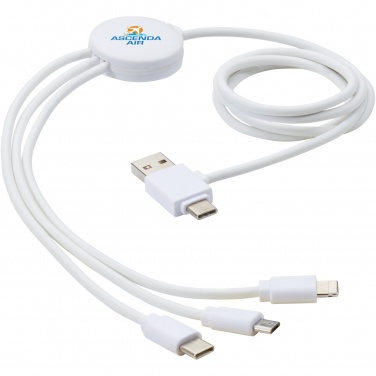Logotrade promotional items photo of: Pure 5-in-1 charging cable with antibacterial additive
