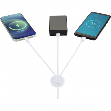 Logo trade promotional product photo of: Pure 5-in-1 charging cable with antibacterial additive