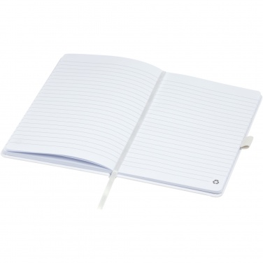 Logotrade promotional item picture of: Honua A5 recycled paper notebook with recycled PET cover