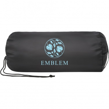 Logo trade promotional products image of: Lily GRS certified RPET coral fleece blanket