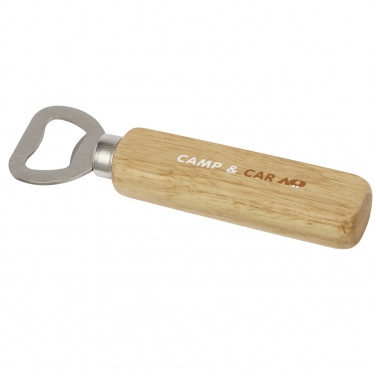 Logo trade promotional gift photo of: Brama wooden bottle opener