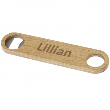 Logotrade promotional product picture of: Origina wooden bottle opener