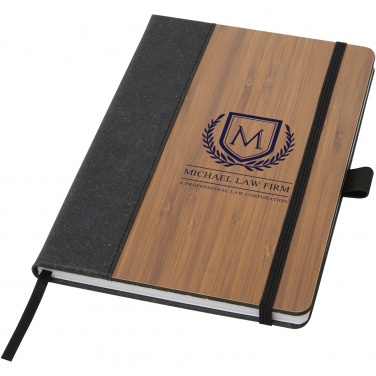 Logo trade corporate gifts picture of: Note A5 bamboo notebook
