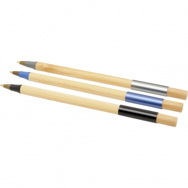Logo trade promotional giveaways picture of: Kerf 3-piece bamboo pen set