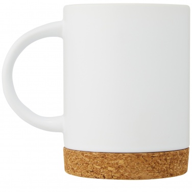 Logotrade promotional giveaways photo of: Neiva 425 ml ceramic mug with cork base