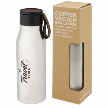 Logo trade corporate gifts image of: Ljungan 500 ml copper vacuum insulated stainless steel bottle