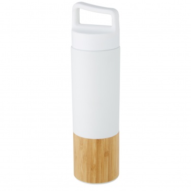 Logo trade promotional gifts picture of: Torne 540 ml  stainless steel bottle with bamboo outer wall