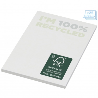 Logo trade promotional items image of: Sticky-Mate® recycled sticky notes 50 x 75 mm