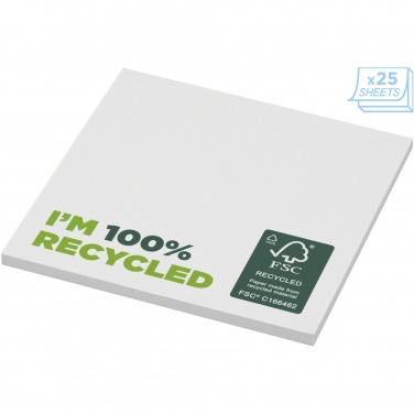 Logo trade promotional items picture of: Sticky-Mate® recycled sticky notes 75 x 75 mm