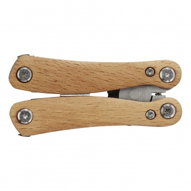 Logotrade promotional item image of: Anderson 12-function medium wooden multi-tool