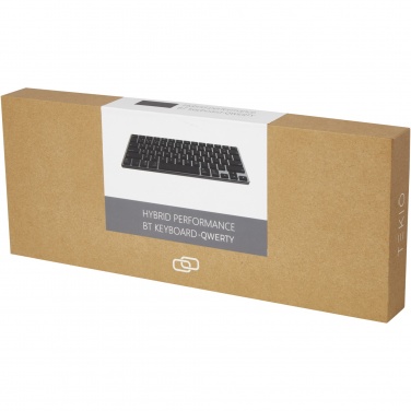 Logo trade corporate gifts picture of: Hybrid performance Bluetooth keyboard - QWERTY