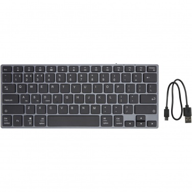 Logo trade advertising products picture of: Hybrid performance Bluetooth keyboard - QWERTY