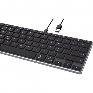Logotrade promotional product picture of: Hybrid performance Bluetooth keyboard - QWERTY