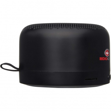 Logo trade promotional merchandise photo of: Loop 5W recycled plastic Bluetooth speaker